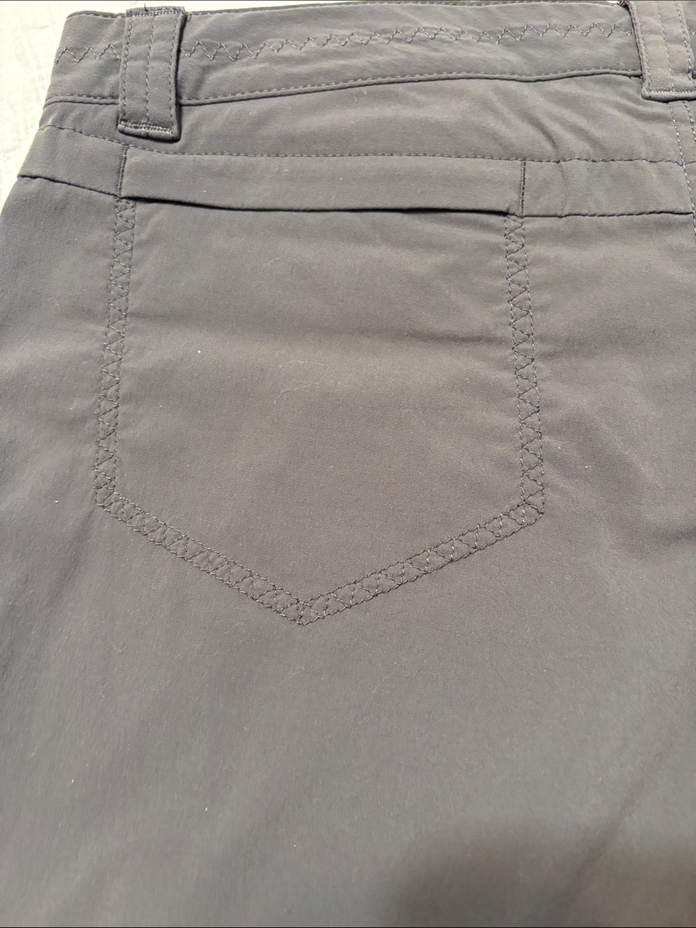 Eddie Bauer Stretch Performance Shorts - Charcoal Gray - Picture 5 of 7
